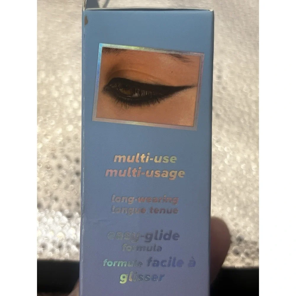 2-Lottie London Last Night's Liner in Black, Buttery Black jumbo eyeliner pencil